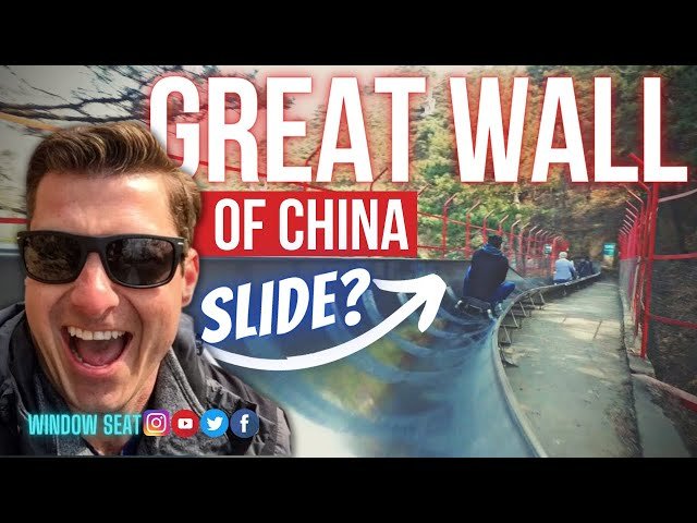 An Epic Adventure: Sliding Down the Great Wall of China!
